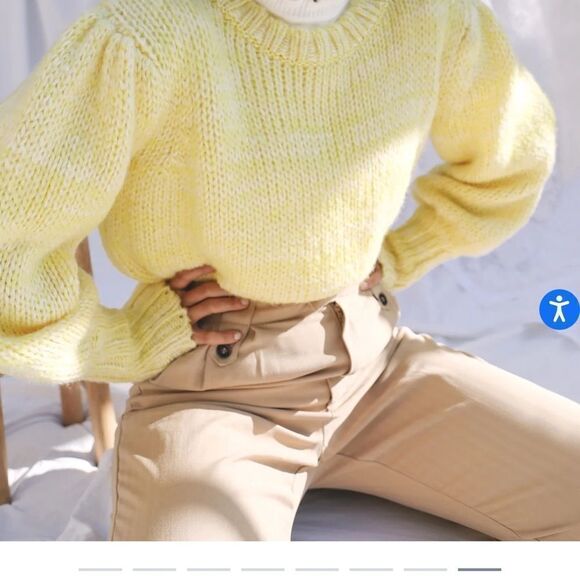 Greylin Sweaters - NEW GREYLIN Gracie Pouf Sleeve Sweater